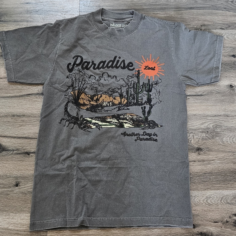 Gray Graphic Tee